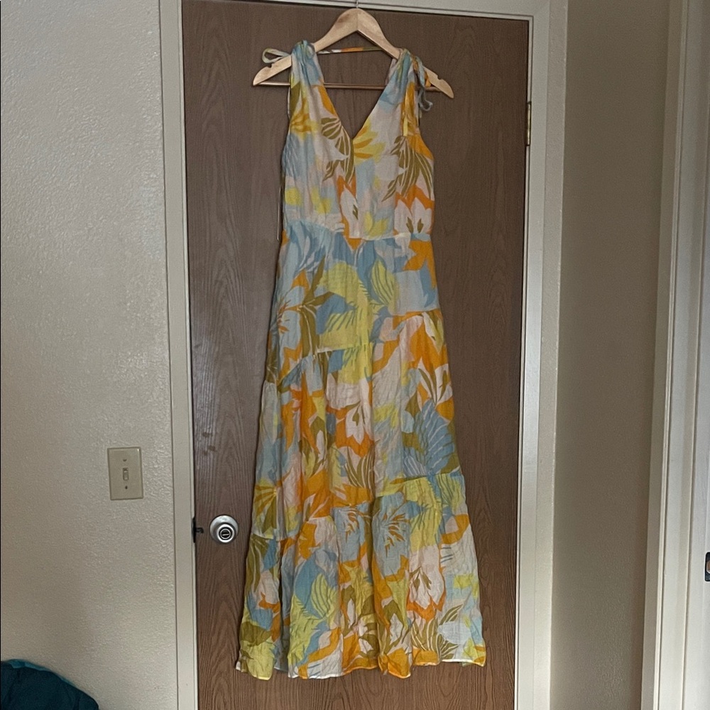 1. State Multicolor Floral Maxi Dress